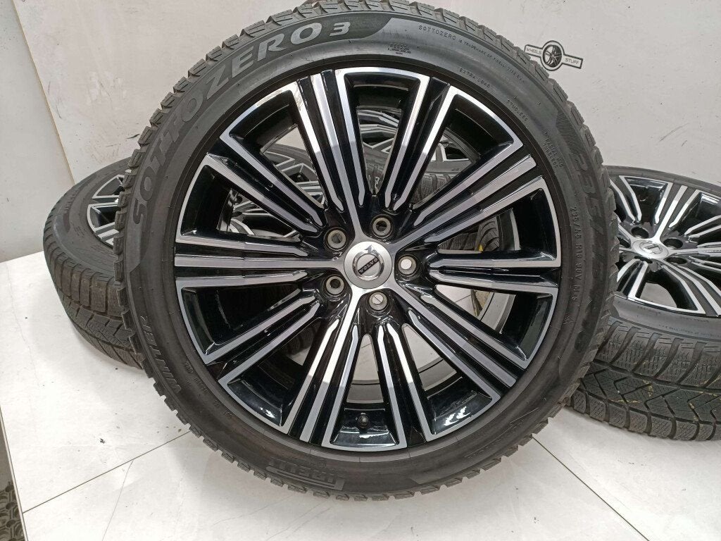 Volvo V60 S60  lichtmetaal velgen 18"inch winterbanden 5x108, Auto-onderdelen, Ophalen, Gebruikt, 18 inch, Banden en Velgen