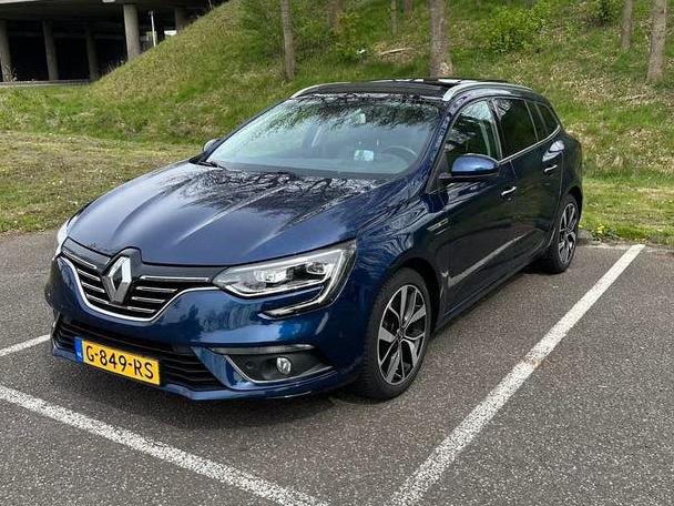Renault Mégane Estate 1.3 TCe Bose 140pk 2019 Blauw, Auto's, Voorwielaandrijving, 4 cilinders, Blauw, Stationwagon