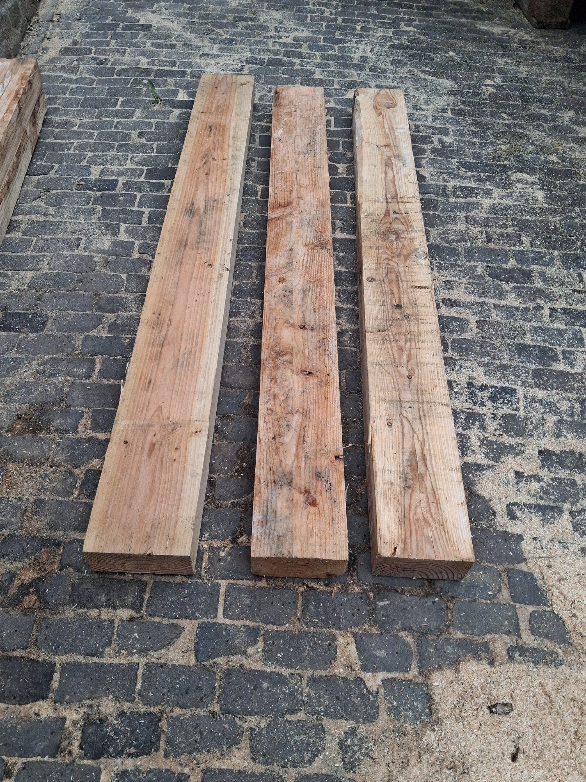 grenen/ Douglas balken, Ophalen of Verzenden, Gebruikt, 250 cm of meer, Balken