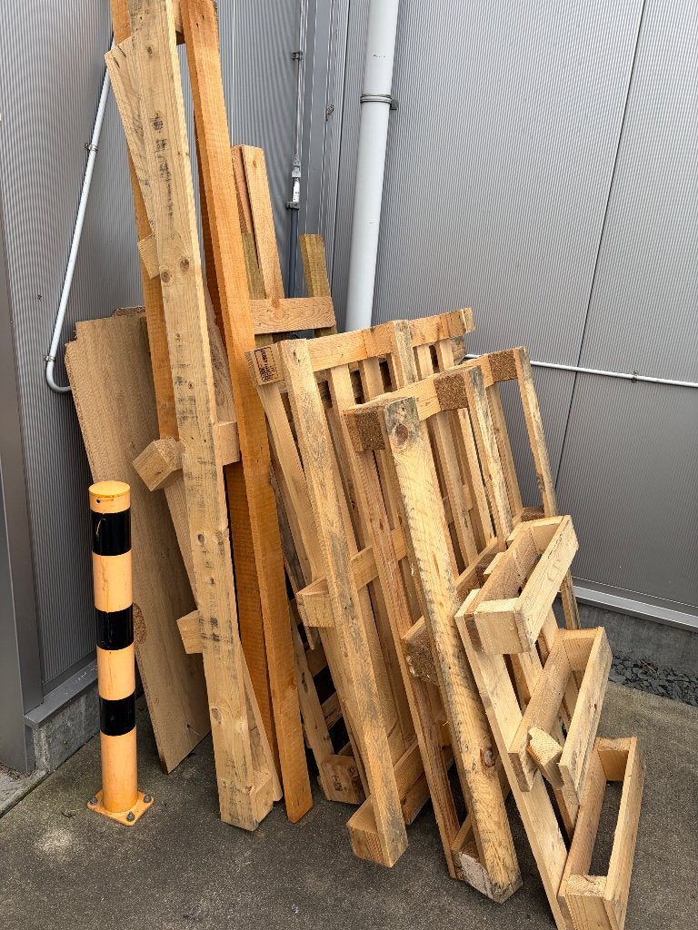 Pallets gratis ophalen, Ophalen, Gebruikt, Pallet, Minder dan 200 cm