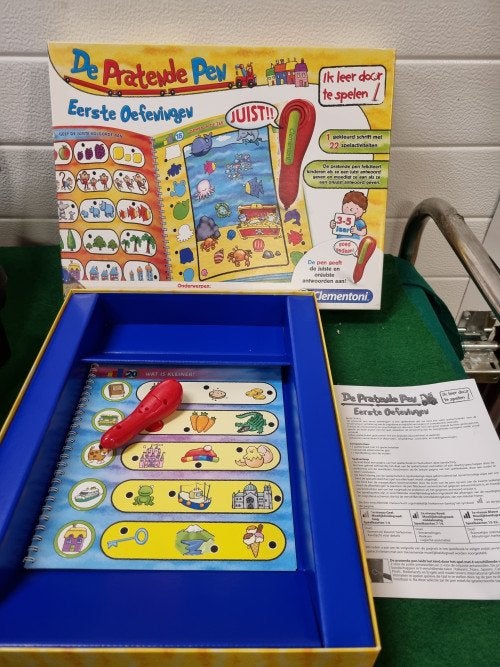 Spel de pratende pen eerste oefeningen, Ophalen of Verzenden, 'T Olde Gre-j, Info@toldegrej.nl, Endepoelstraat 20f Didam
