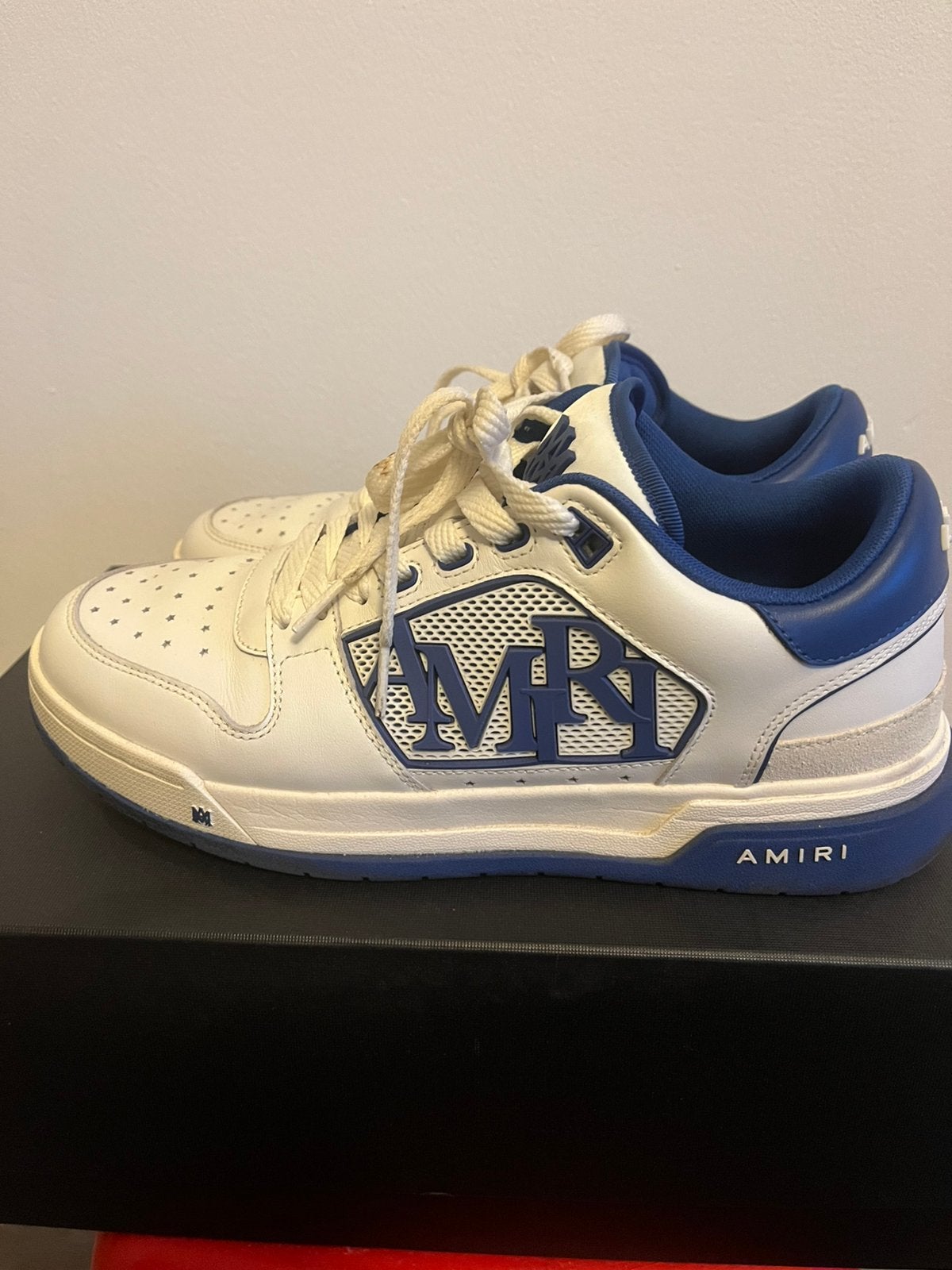 Amiri schoenen, Blauw, Ophalen of Verzenden, Sneakers of Gympen, Zo goed als nieuw