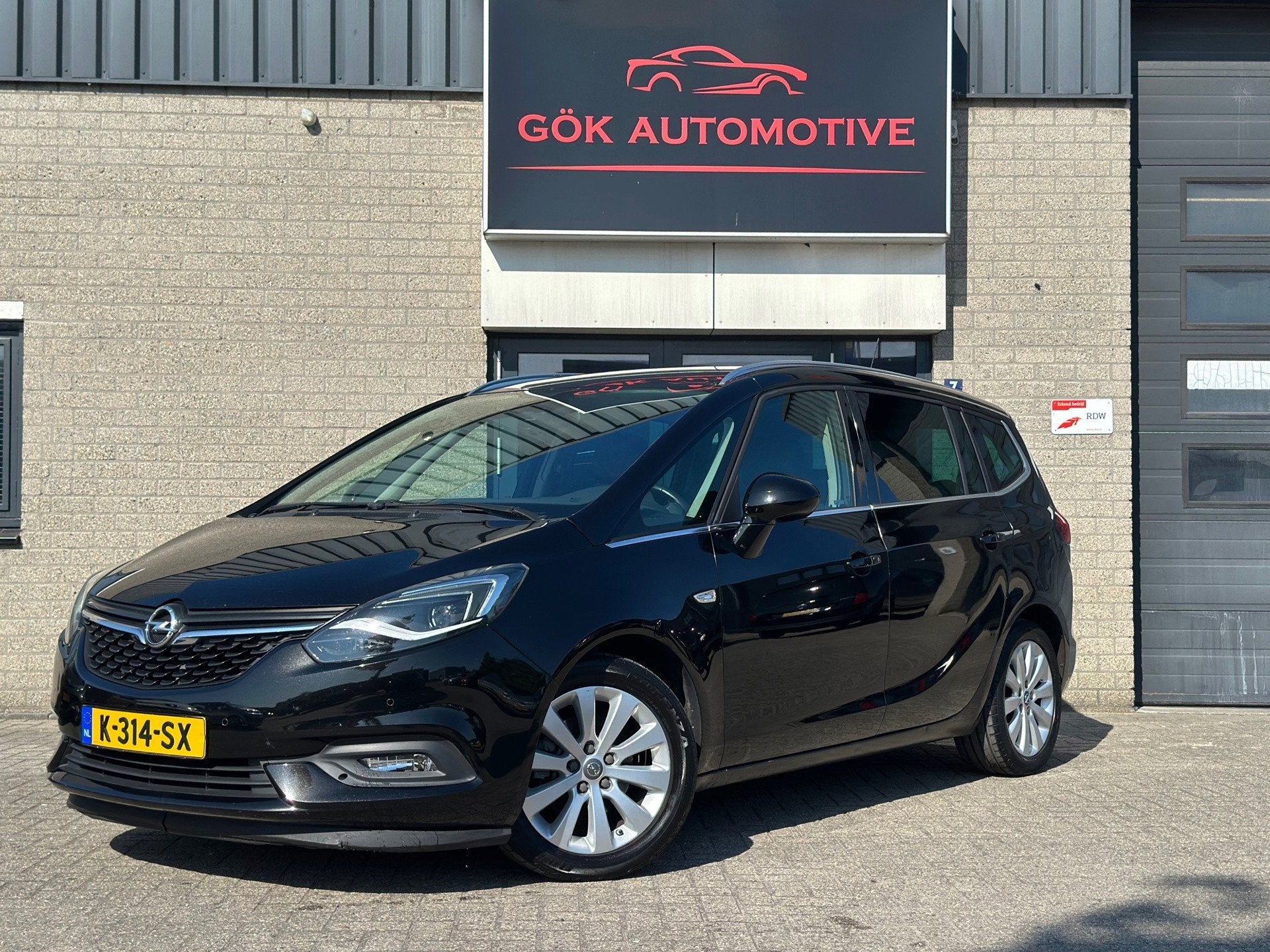 Opel Zafira 1.4 Turbo Online Edition 7p / Automaat / Xenon /, Auto's, 15 km/l, 4 cilinders, Zwart, Bedrijf