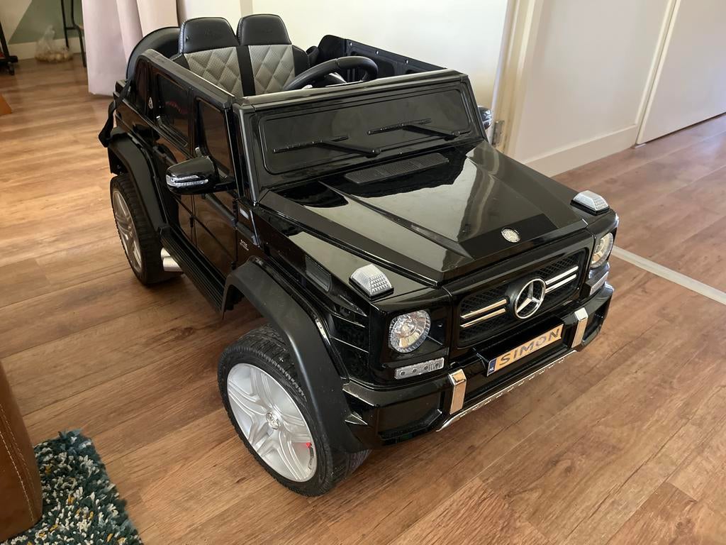 Electrische kinderauto Maybach Mercedes-Benz G63 AMG 4x4, Ophalen of Verzenden, Gebruikt