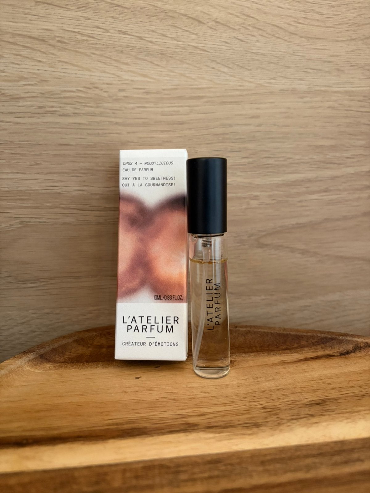 L’atelier Parfum - Woodylicious 10ml, Verzenden, Zo goed als nieuw