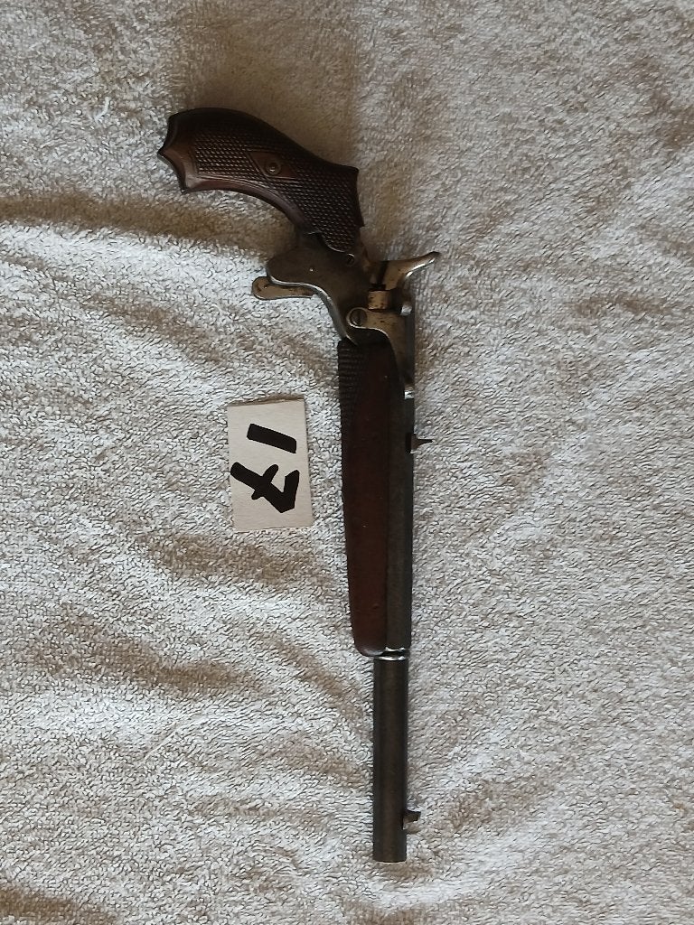 Antieke revolver, Verzamelen, Militaria | Algemeen, Ophalen, Landmacht, Nederland, Overige typen