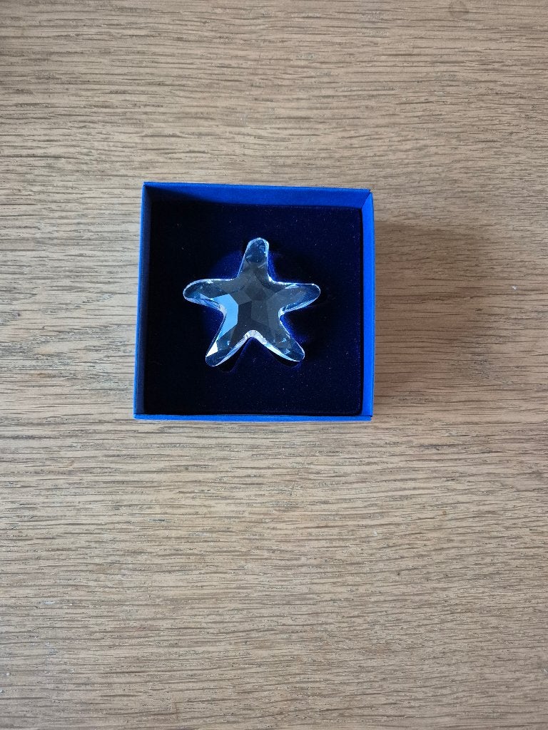 Te koop Swarovski zeester, Verzamelen, Swarovski, Ophalen of Verzenden, Zo goed als nieuw, Figuurtje