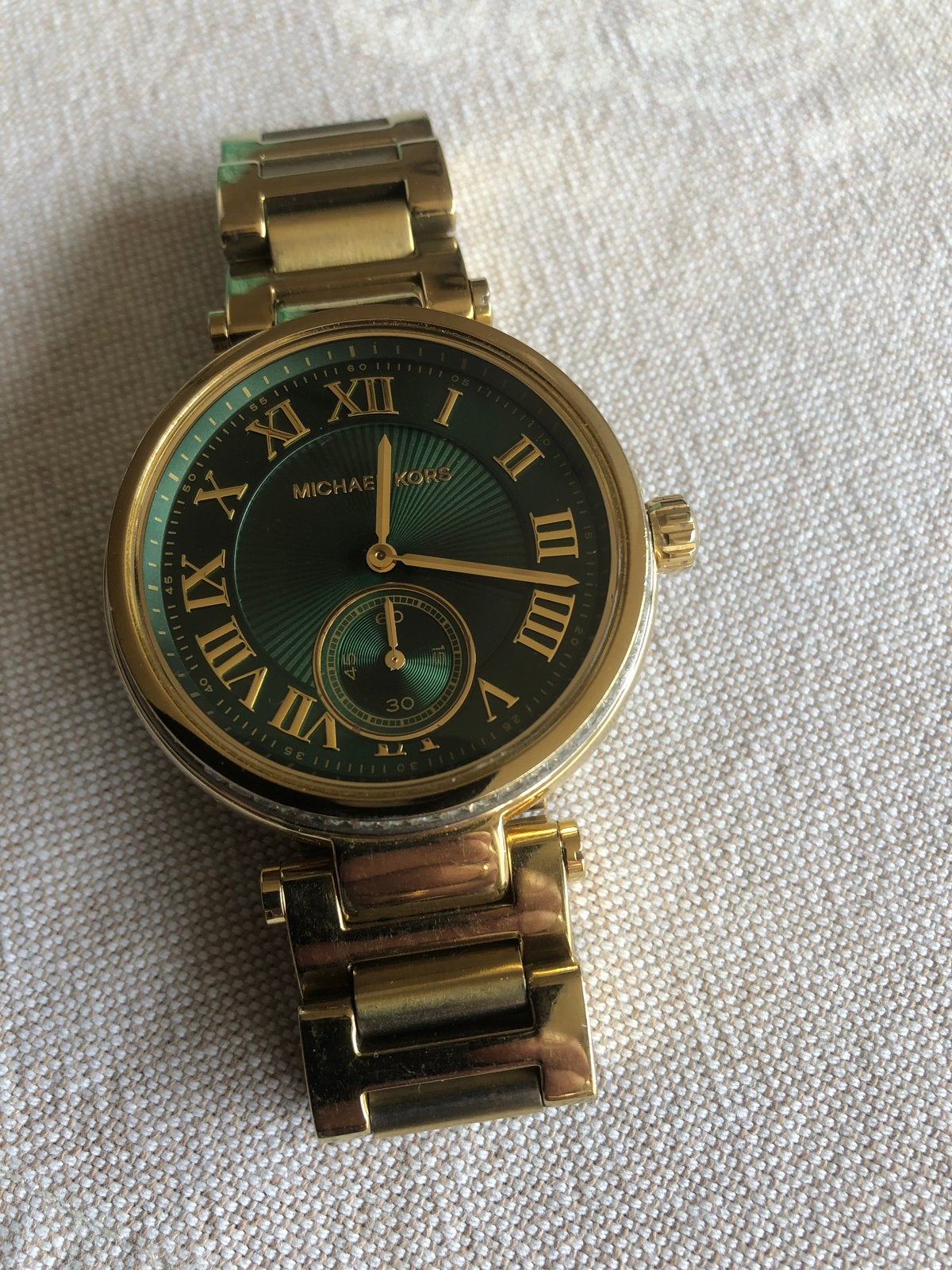 Michael Kors MK6065 Skylar horloge - Zeer goede staat, Overige merken, Staal, Polshorloge, Ophalen of Verzenden