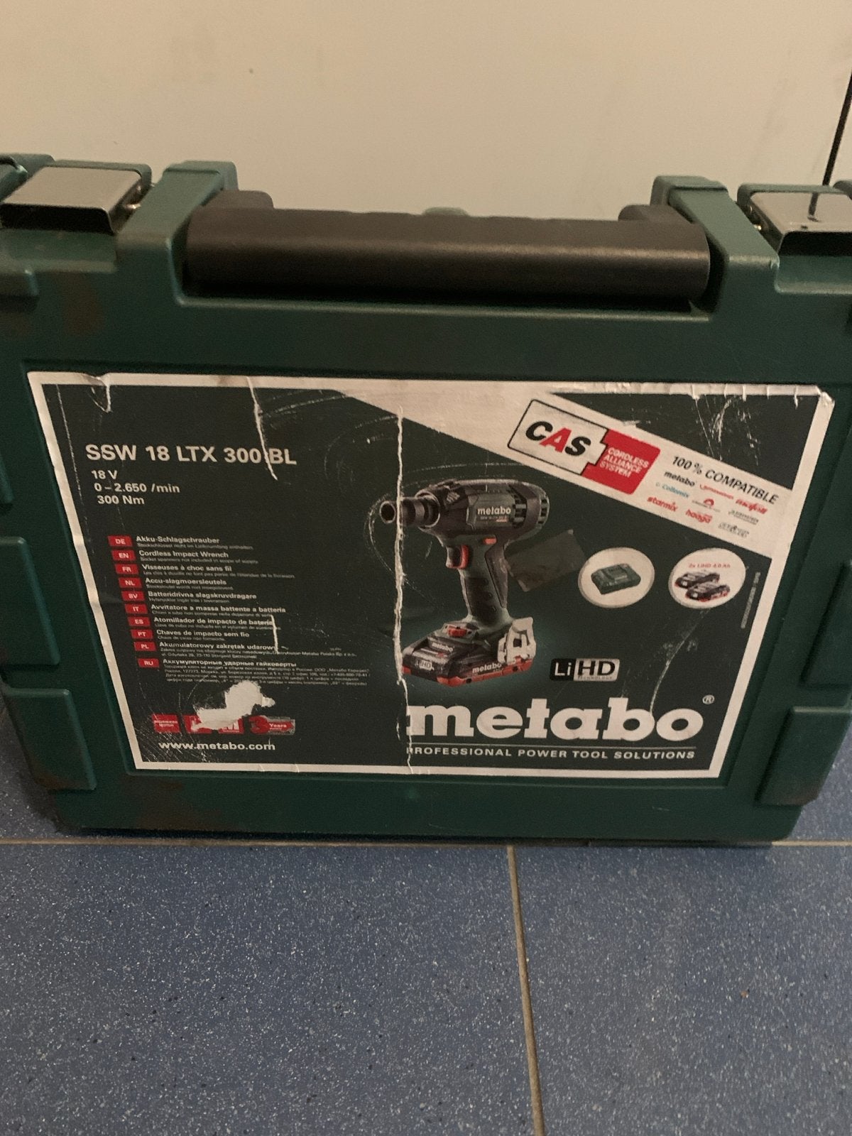 Lege Metabo koffer voor SSW 18 LTX 300 BL, Gebruikt, Minder dan 50 cm, Ophalen of Verzenden, Minder dan 40 cm