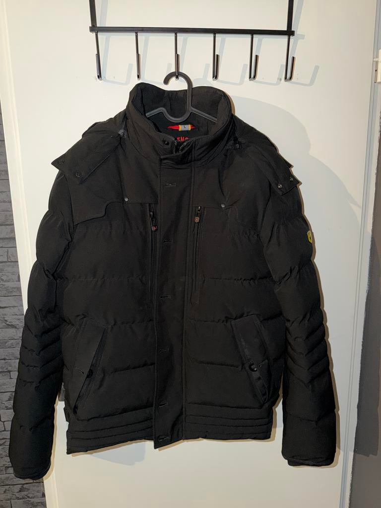 Wellensteyn Jas - Zwart, Kleding | Heren, Jassen | Winter, Ophalen, Gedragen, Maat 52/54 (L), Zwart