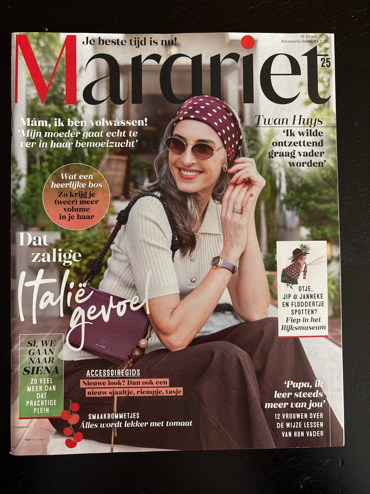 Margriet Magazine - Editie 25 (18-24 juni 2026), Ophalen of Verzenden, Nieuw, Damesbladen