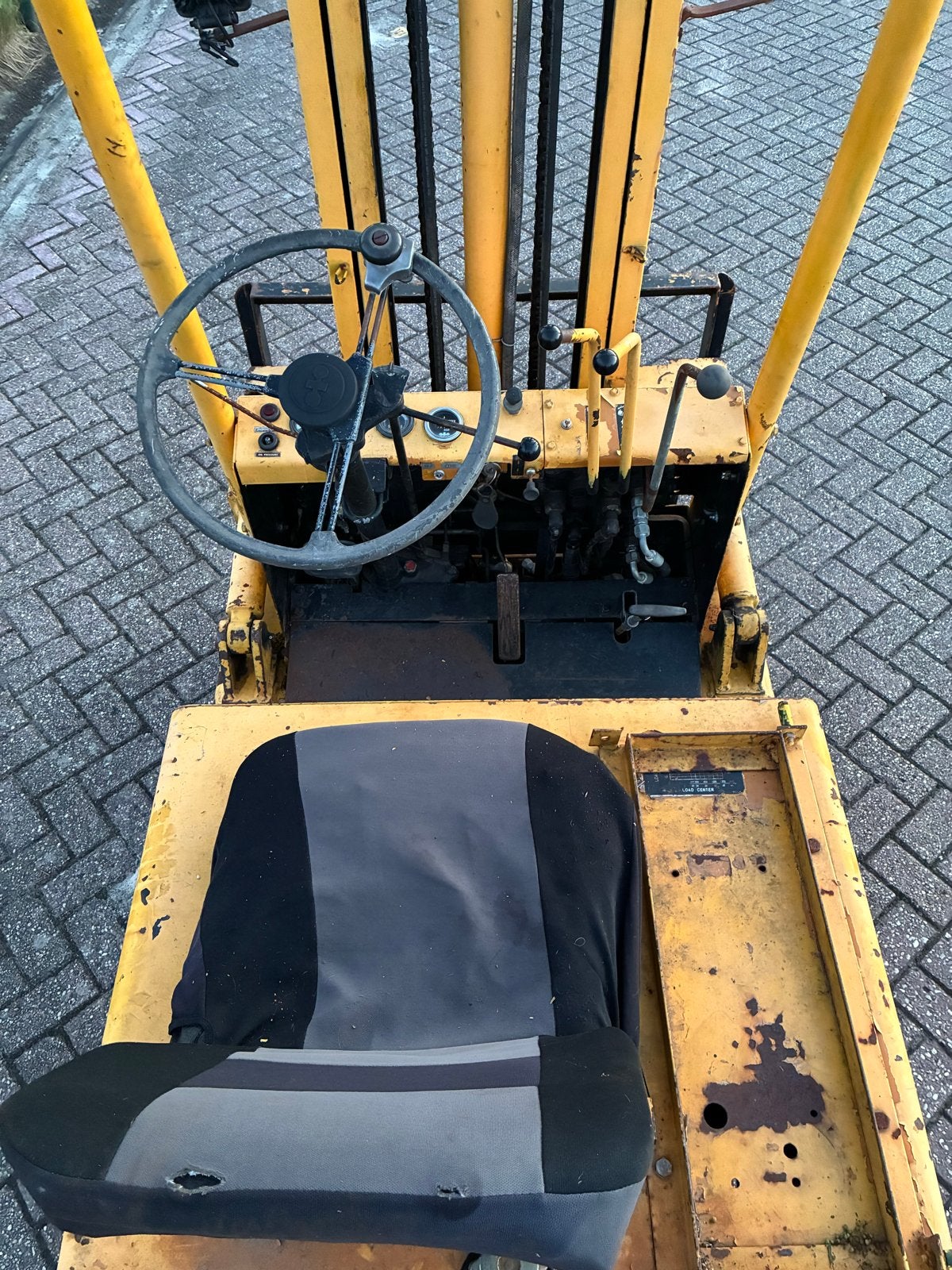Komatsu Benzine Heftruck 1500kg, 380cm hefhoogte, Zakelijke goederen, Machines en Bouw | Heftrucks en Intern transport, 1000 tot 2000 kg