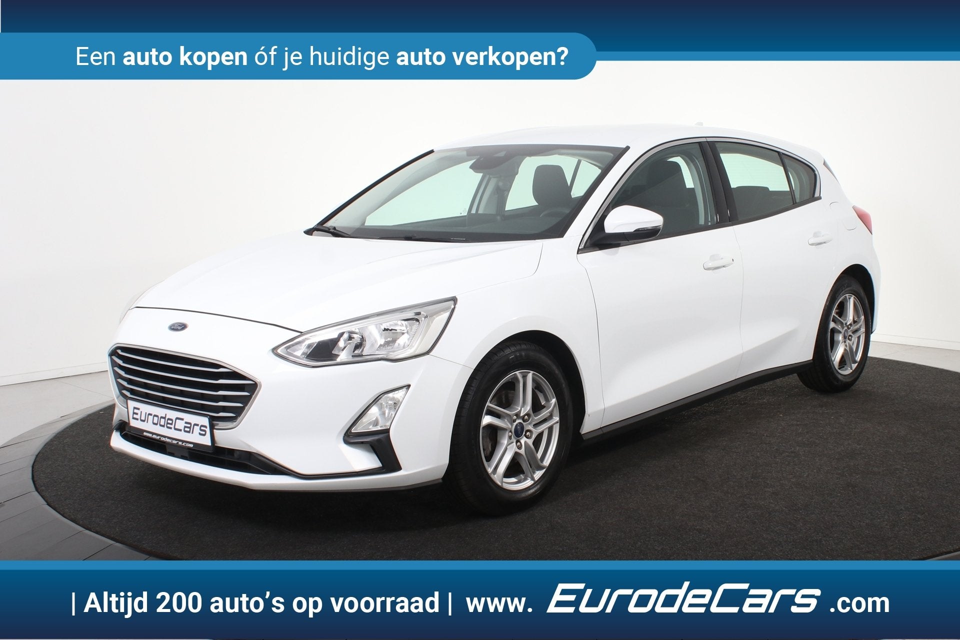 Ford Focus Edition *Navigatie*Airco*PDC* (bj 2019), Gebruikt, Wit, Bedrijf, Handgeschakeld