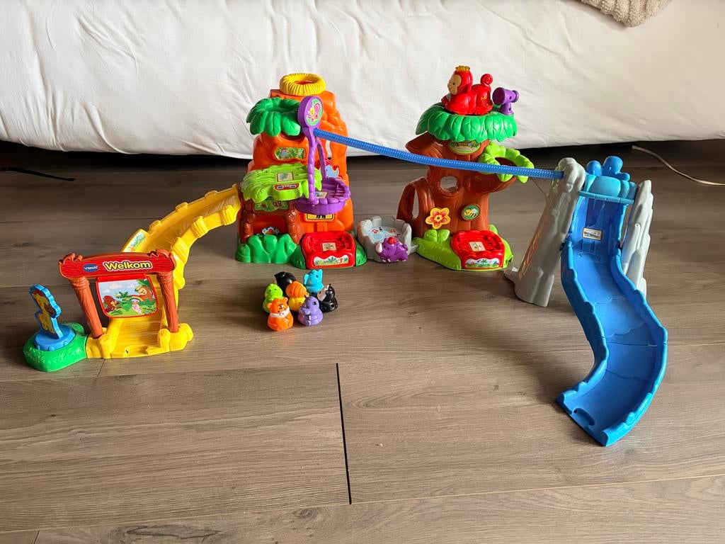VTech Zoef Zoef Dieren Avonturenjungle, Kinderen en Baby's, Speelgoed | Vtech, Ophalen, Gebruikt, 6 maanden tot 2 jaar
