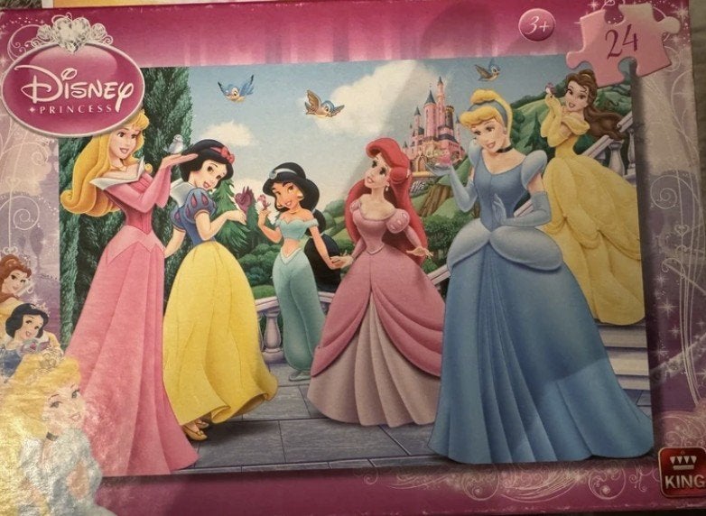 Disney prinsessen puzzels compleet, Verzenden, 10 tot 50 stukjes, Gebruikt, 4 tot 6 jaar