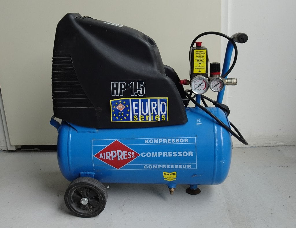 Airpress Compressor HLO 215/25, Doe-het-zelf en Verbouw, Compressors, Zo goed als nieuw, Minder dan 25 liter, Minder dan 200 liter/min