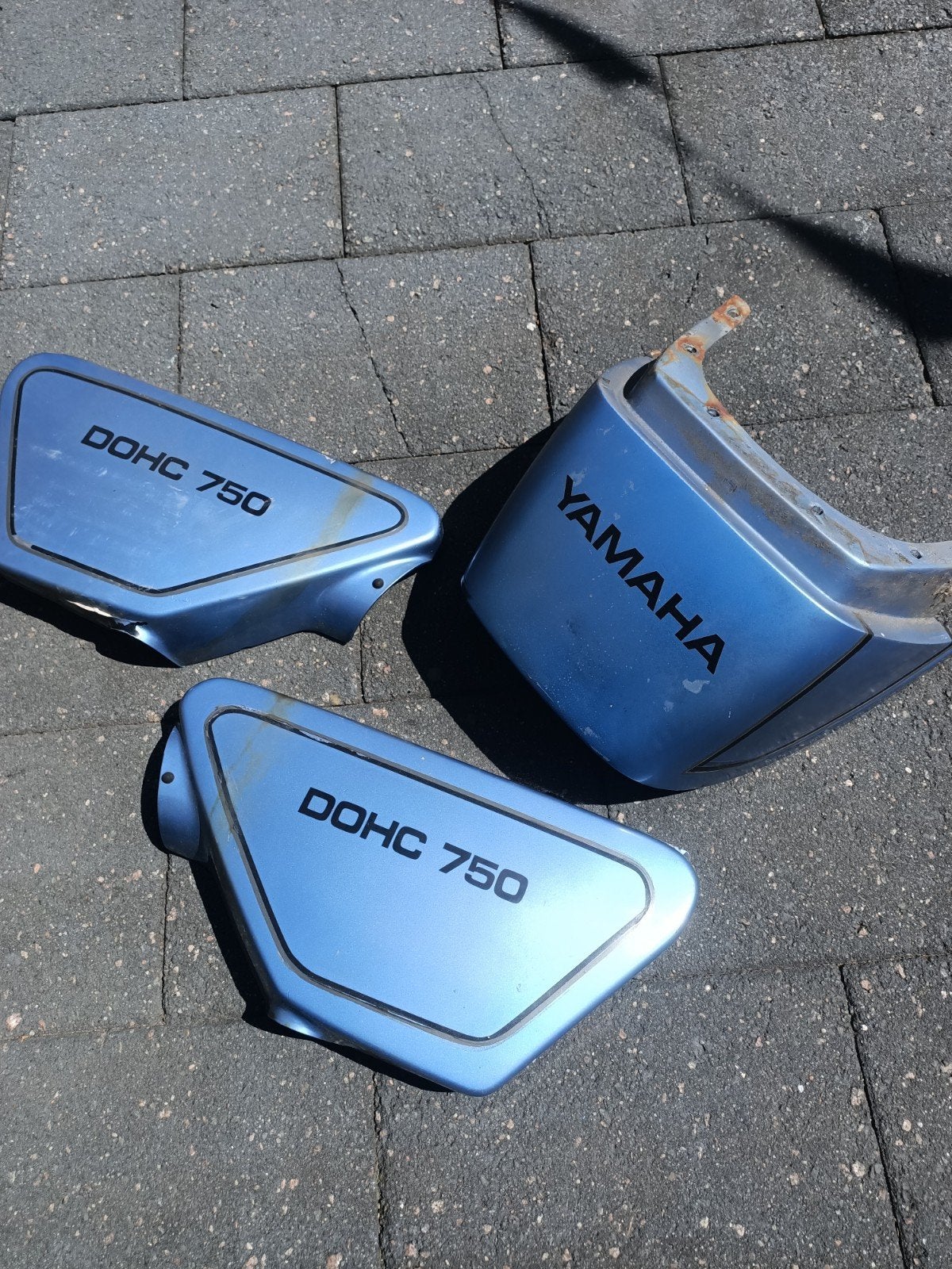 Yamaha xs750 zijkappen en kontje ,nog meer meer spullen, Ophalen of Verzenden