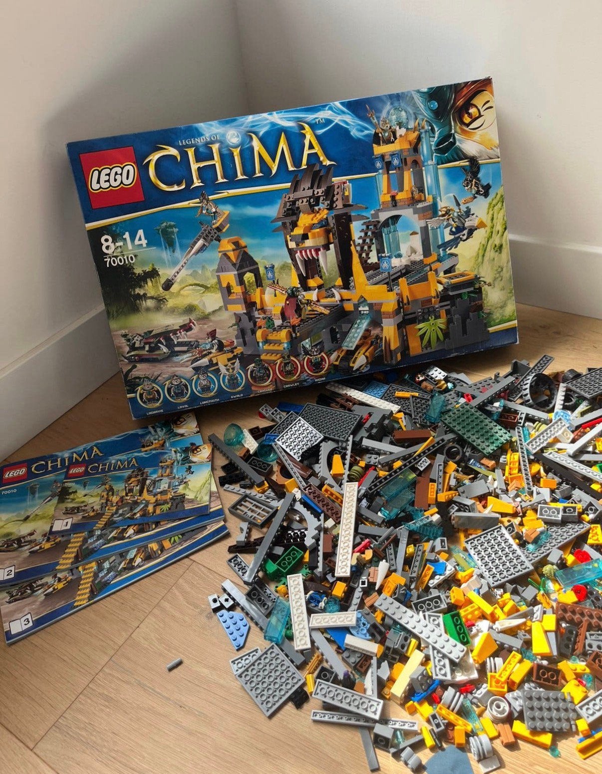 Lego chima 70010, Inclusief accessoires, Overige thema's, Lego, Ophalen of Verzenden
