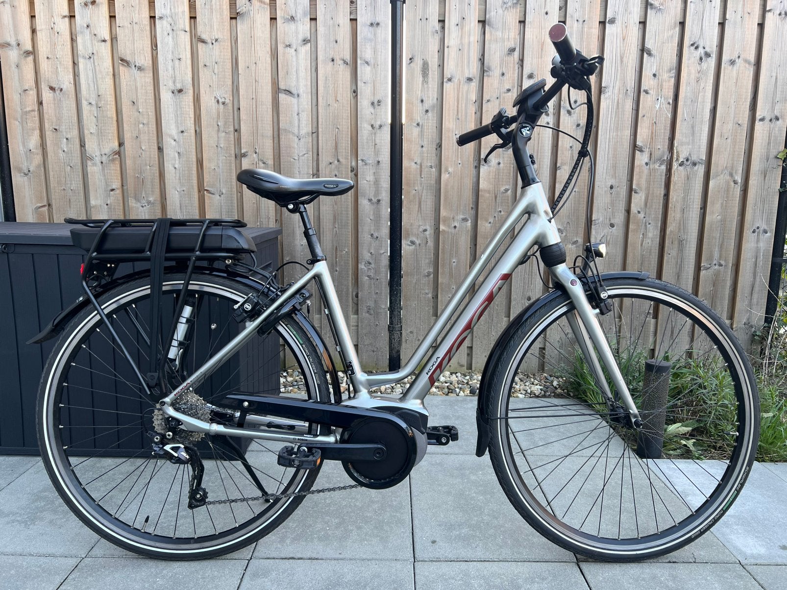 Koga E-inspire Topstaat Weinig KM, Zo goed als nieuw, 47 tot 51 cm, 50 km per accu of meer, Ophalen