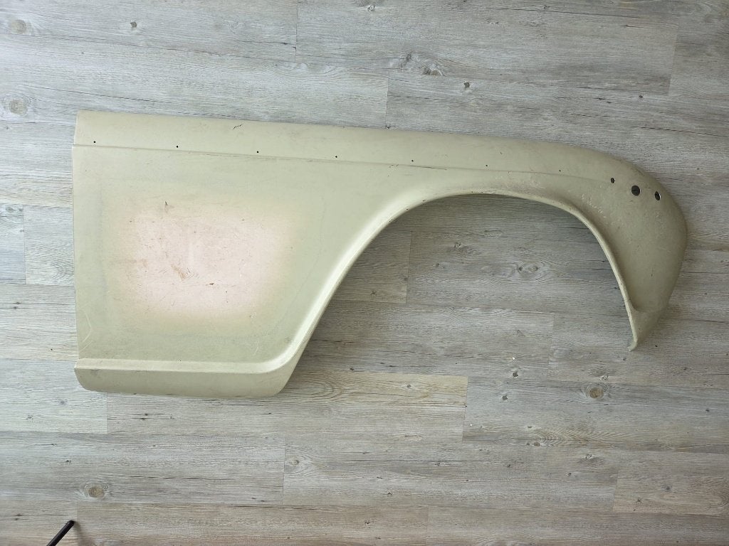 Triumph TR4a TR250 Spatbord links en rechts, Ophalen, Gebruikt, Triumph, Spatbord