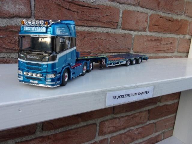 WSI  Scania  R  Highline  van  Gustavsson., Hobby en Vrije tijd, Modelauto's | 1:50, Ophalen of Verzenden, Nieuw, Bus of Vrachtwagen