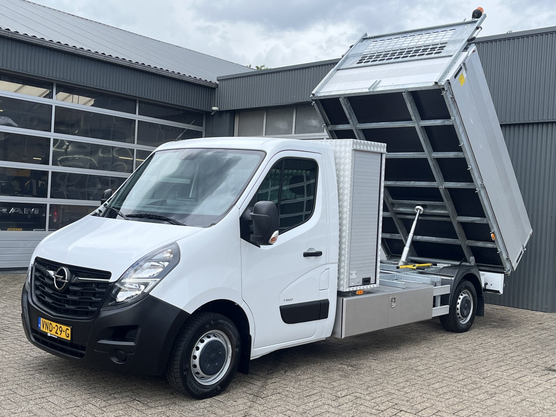 Opel Movano 2.3 Turbo L3H1 Openlaadbak Pick-up Kipper Airco, Auto's, Voorwielaandrijving, Gebruikt, 4 cilinders, 150 pk