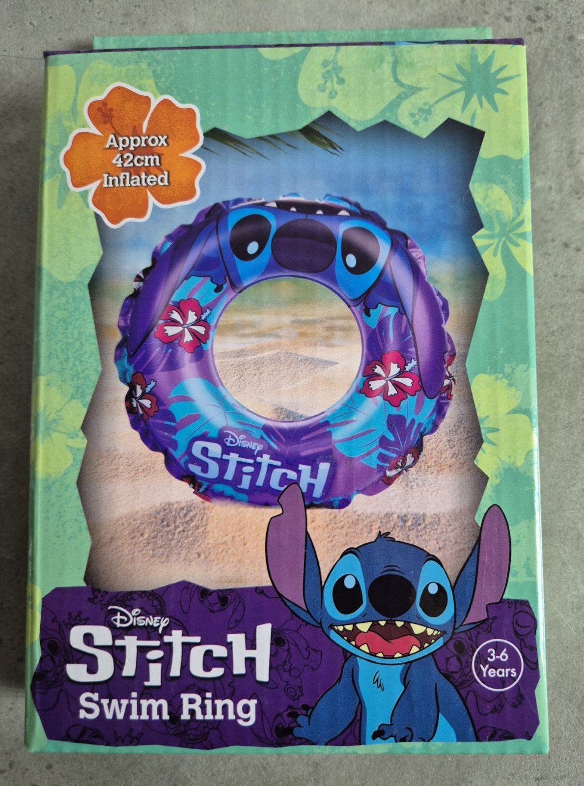 Disney Stitch Zwemband - 42cm Opblaasbaar, Ophalen, Nieuw