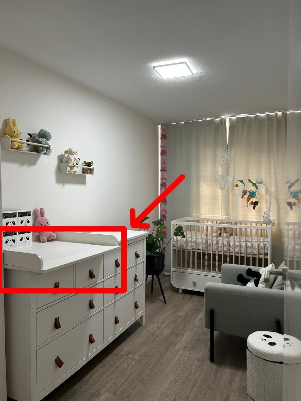 Changing table attachment (works with table of 50cm depth), Ophalen, 50 tot 70 cm, 100 cm of meer, 90 tot 105 cm