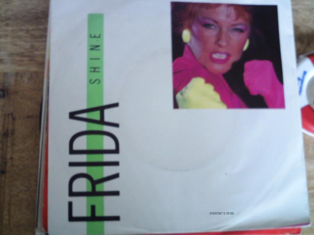 frida --abba--  shine  5mei, 7 inch, Ophalen of Verzenden, Pop, Single