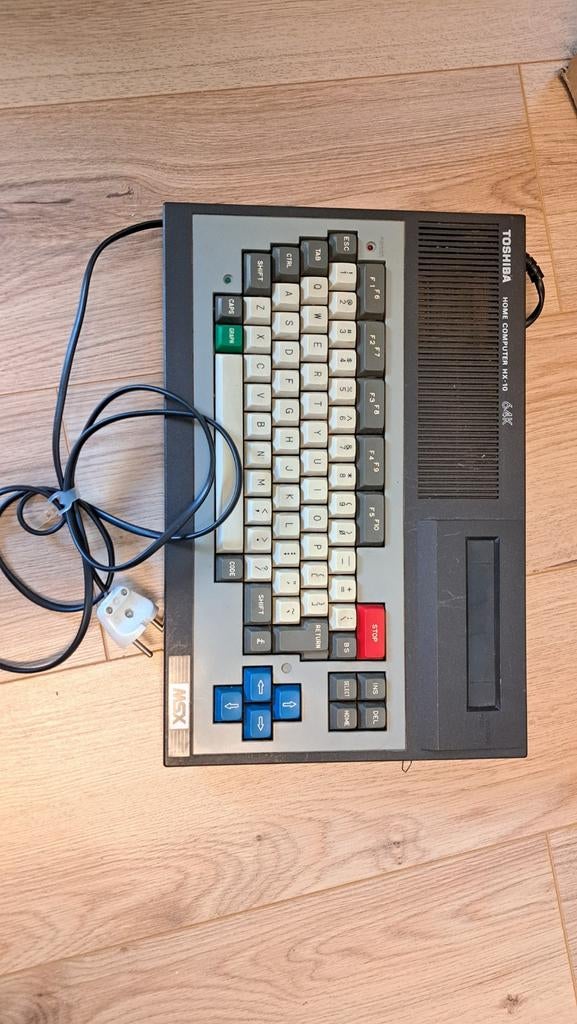 Toshiba HX-10 MSX Home Computer - Vintage Retro, Computers en Software, Vintage Computers, Ophalen of Verzenden, Toshiba