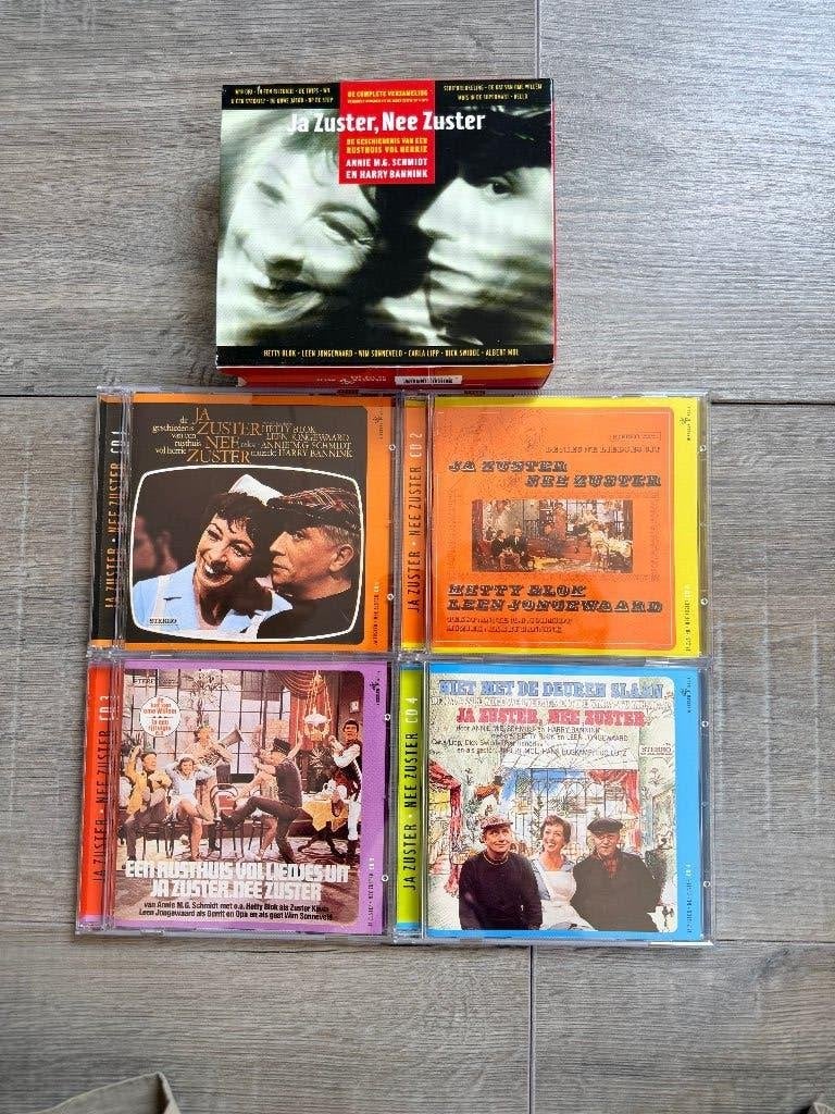 Luxe 4 cd box Ja Zuster Nee Zuster, Ophalen of Verzenden, Zo goed als nieuw, Levenslied of Smartlap