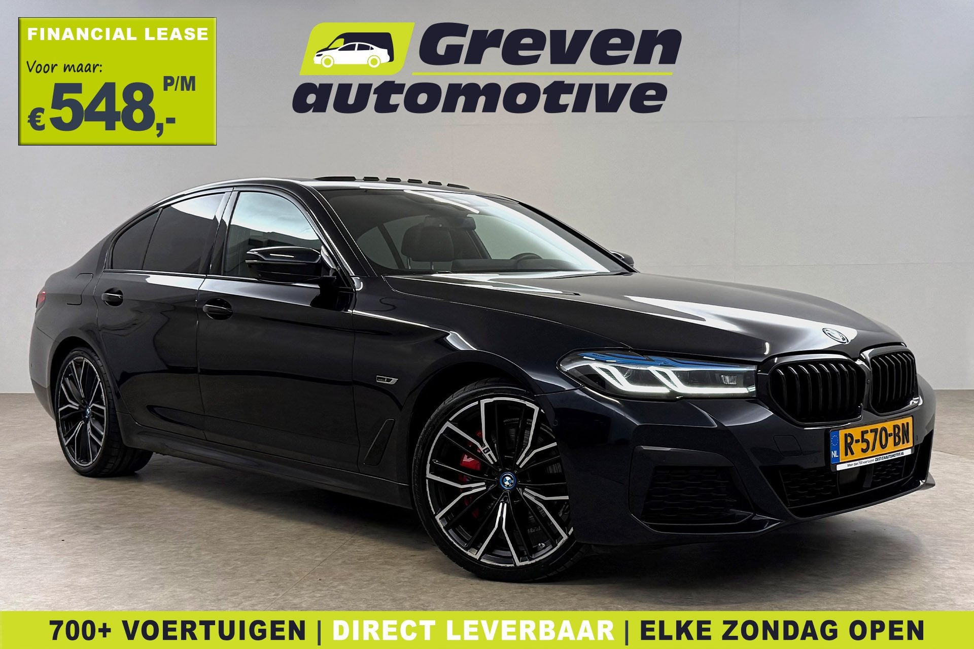 BMW 5 Serie 520e Business Edition Plus M-Sport | Pano | Virt, Automaat, 1998 cc, Achterwielaandrijving, Gebruikt