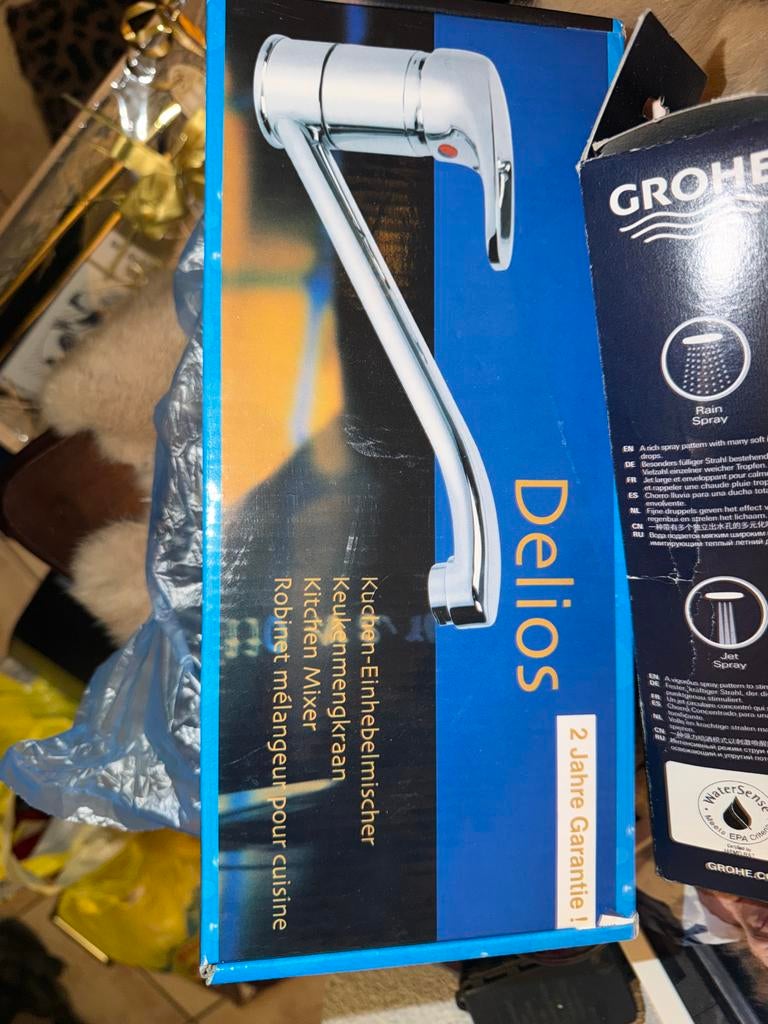 Delios Keukenmengkraan - Nieuw in doos, Overige typen, Ophalen of Verzenden, Metaal, Overige merken