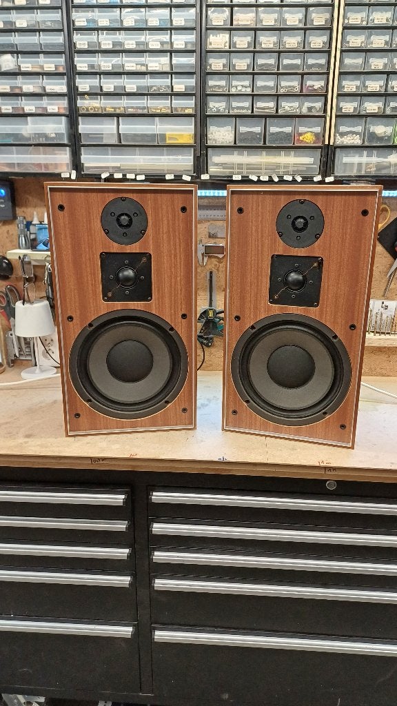 Jamo J60 Deense 3weg Refurbished - ENKEL AFHALEN BELGIE, Stereo speakers, Refurbished, 60 tot 120 watt, Geschikt voor surround/home cinema