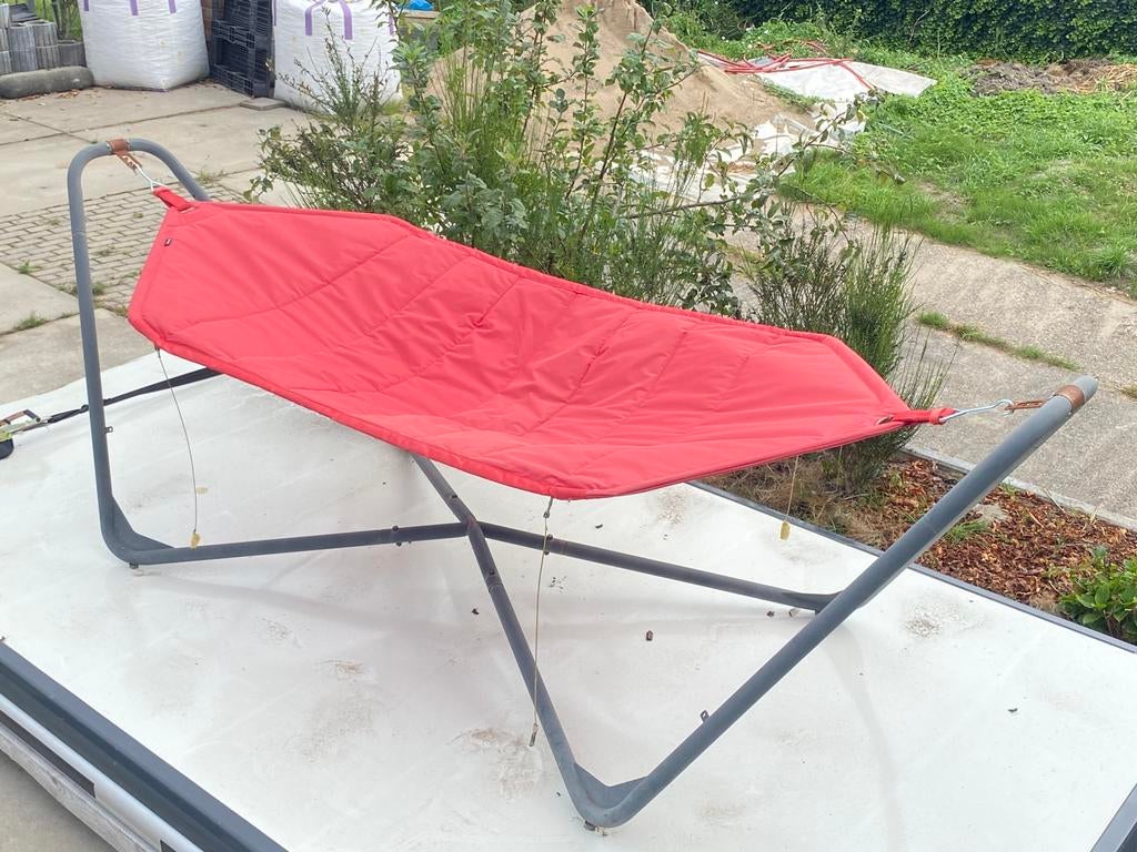 Fatboy hangmat, Ophalen, Gebruikt, Meerpersoons, Met standaard