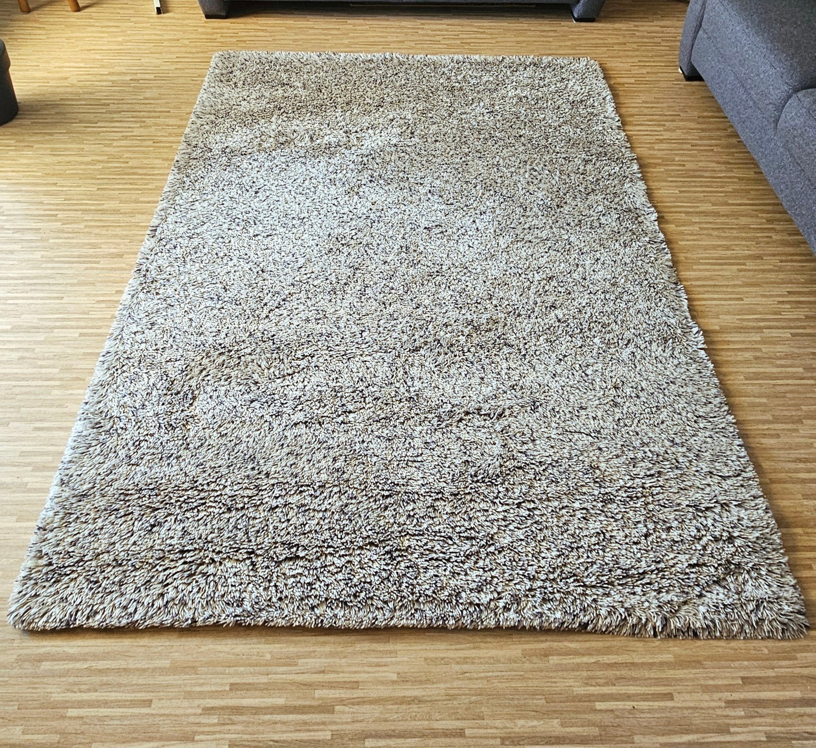 Vloerkleed Wol 230x160 Brink&Campman interior, Huis en Inrichting, Ophalen, Grijs, Rechthoekig, 200 cm of meer