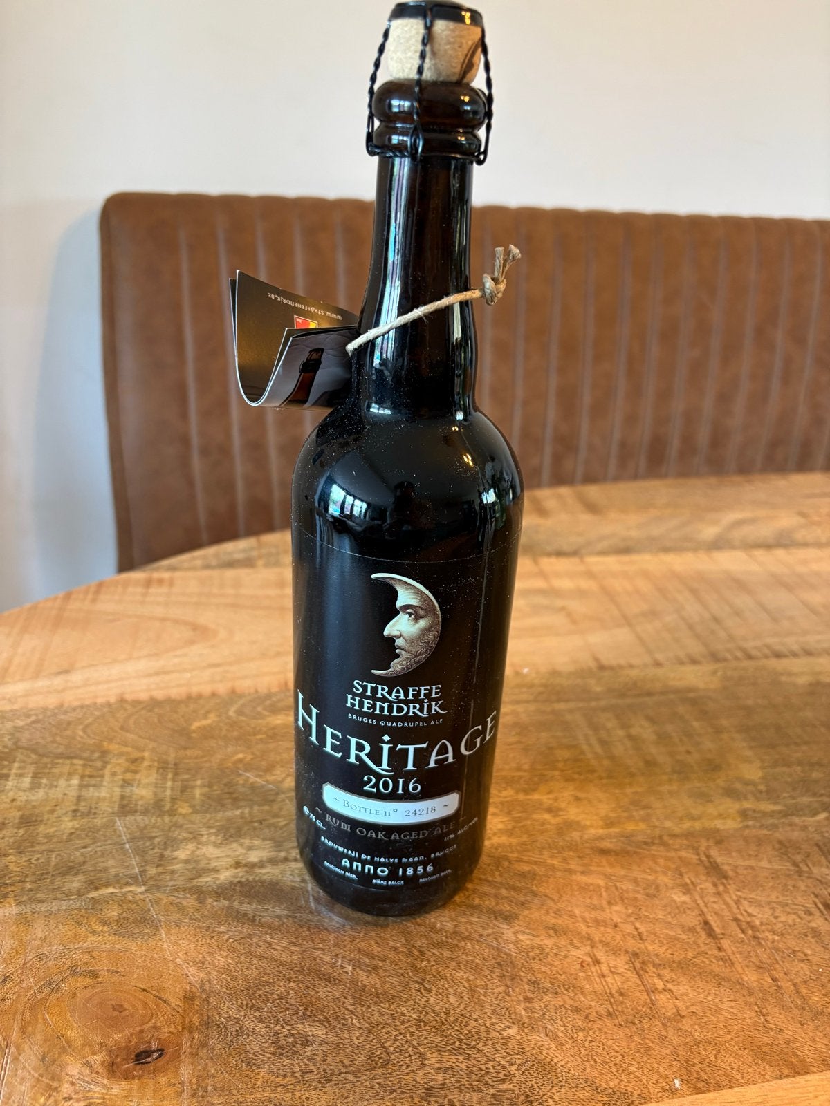 Straffe Hendrik Heritage 2016 - Rum Oak Aged Ale, Verzamelen, Overige gebieden, Overige typen, Nieuw, Ophalen of Verzenden