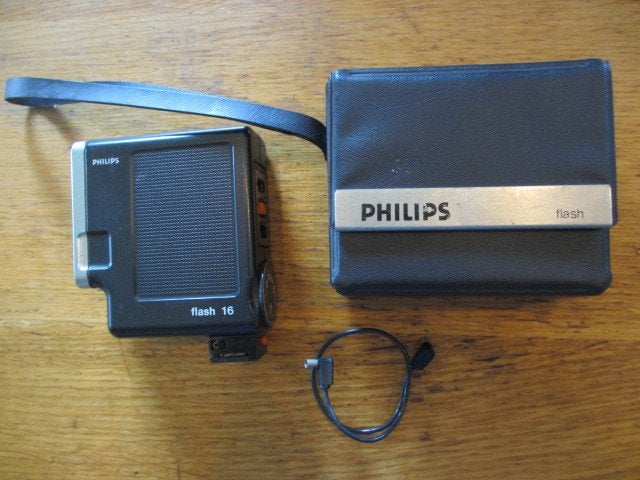 Philips Flash 16 systeem flitser, Audio, Tv en Foto, Fotografie | Flitsers, Ophalen of Verzenden, Gebruikt, Overige merken