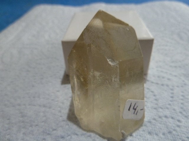 Citrien kristal (01), Verzamelen, Ophalen of Verzenden, Mineraal