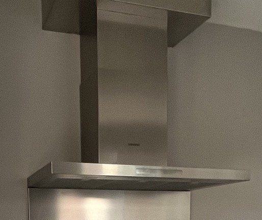 Siemens Afzuigkap IQ500 90cm in nieuw staat LC97BCP50/02, Ophalen, Wandschouwkap, Motor, Zo goed als nieuw
