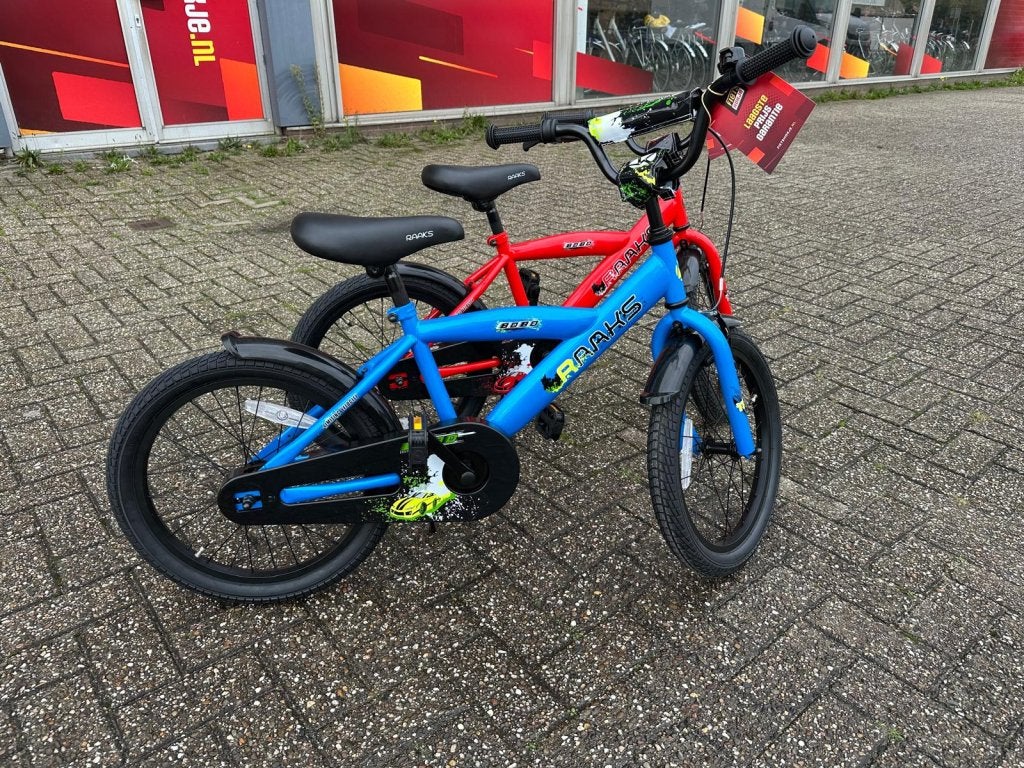 Fietshokje Beverwijk: Raaks Bobo jongensfiets 18 inch NIEUW, Niet ingevuld, 16 tot 20 inch, Niet ingevuld, Nieuw