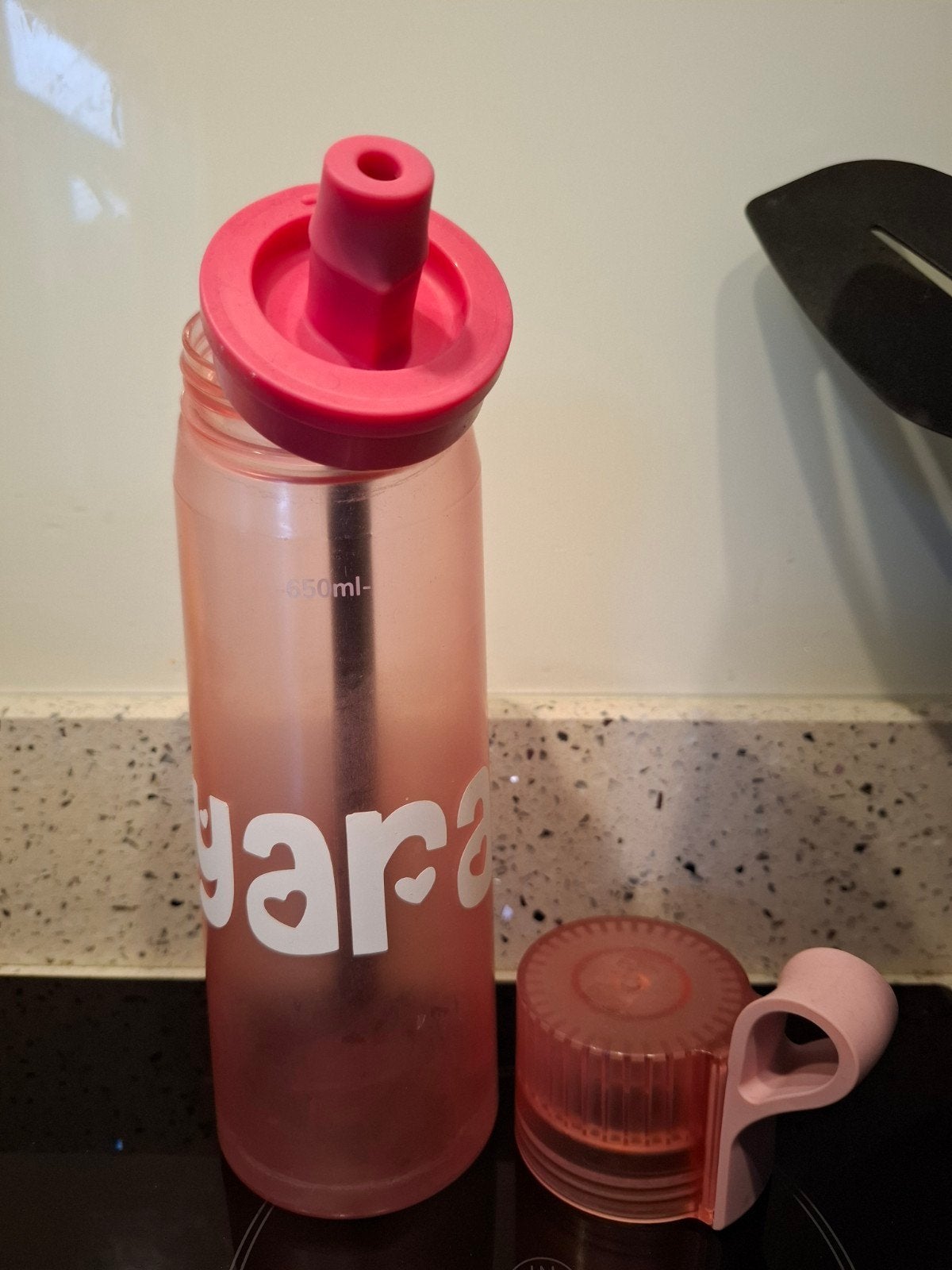 Gratis Air-up fles met naam Yara., Ophalen, Kunststof, Roze, Overige typen
