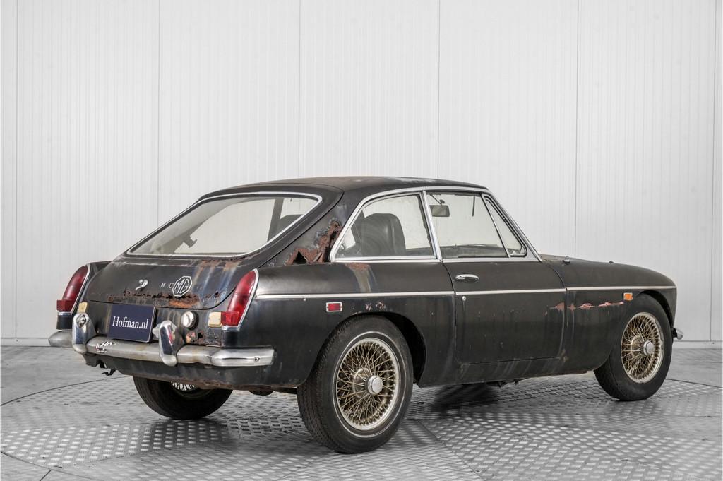 MG C MGC GT MGCGT 3000 (bj 1969, automaat), Auto's, Automaat, Zwart, Leder, Bedrijf