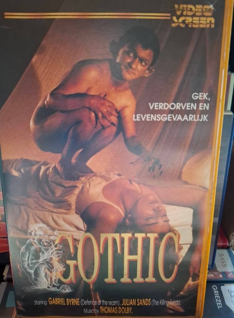 GEZOCHT - Gothic VHS, Gebruikt, Vanaf 16 jaar, Ex-rental, Science Fiction en Fantasy