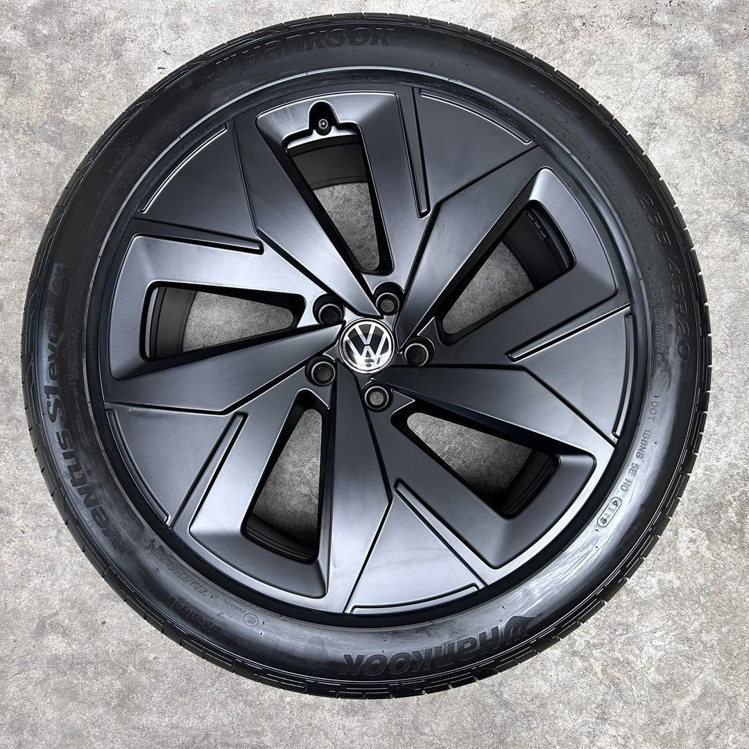 ✅20 inch originele Ystad velgen zomerbanden Volkswagen ID.4, Gebruikt, -, -, Banden en Velgen