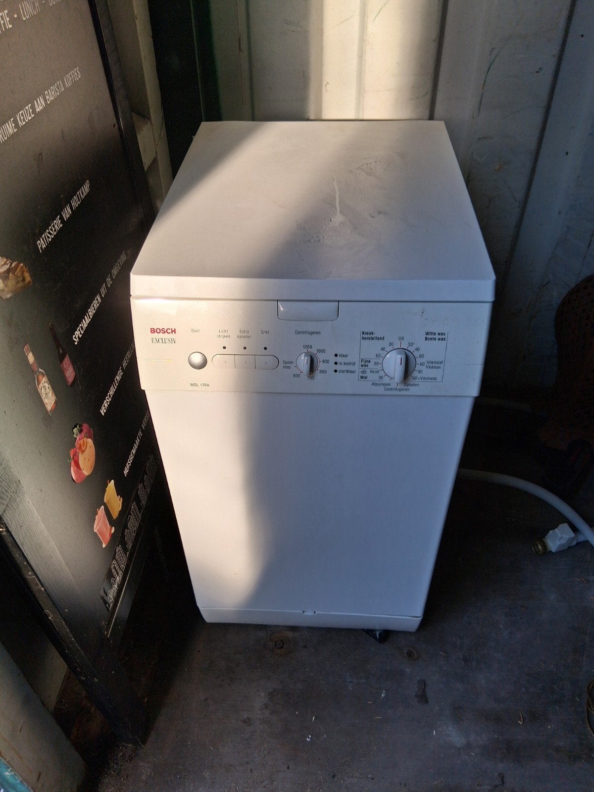 Bosch Exclusiv Bovenlader Wasmachine - Compact en Efficiënt, Witgoed en Apparatuur, Wasmachines, 4 tot 6 kg, Bovenlader, 85 tot 90 cm