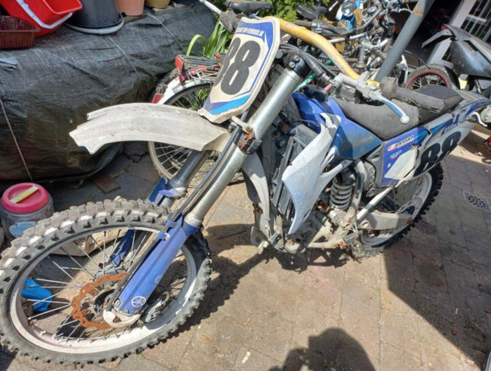 YAMAHA YZ450F | CROSSMOTOR | 450CC | PROJECT / OPKNAPPER, Ophalen, Gebruikt, Yamaha