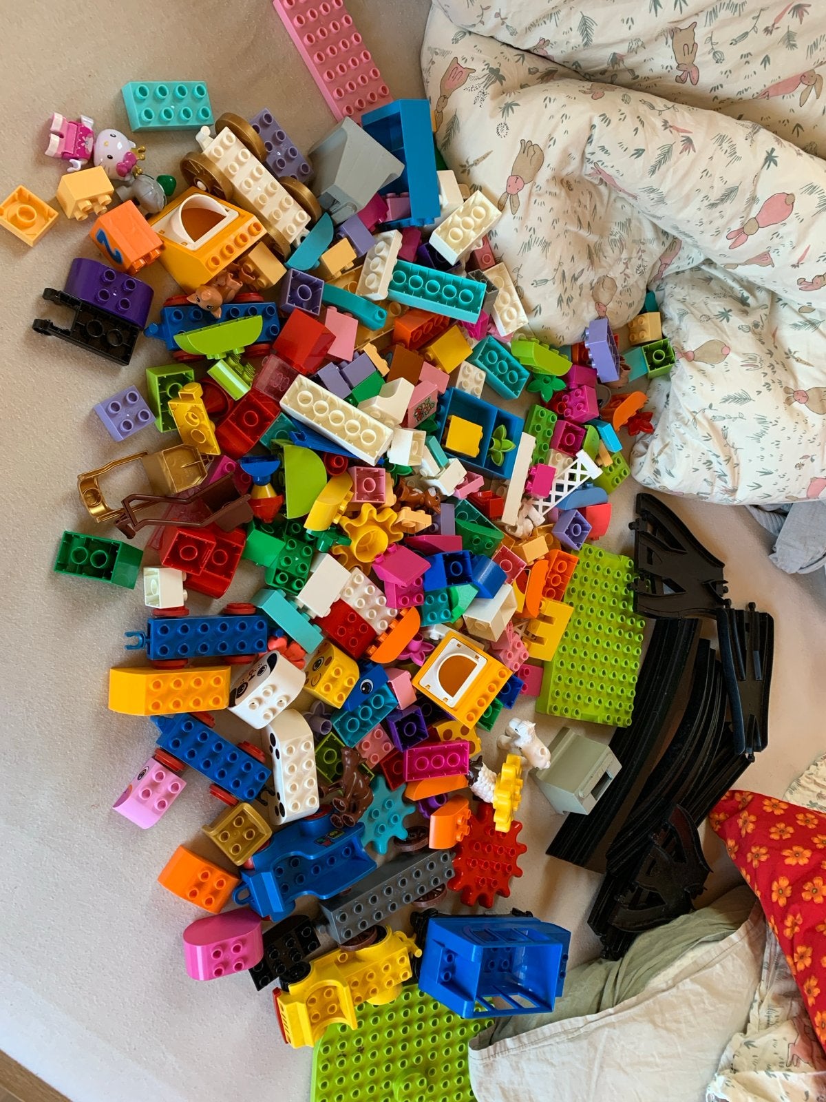 Duplo en unico met dieren en auto’s, Ophalen, Gebruikt, Overige merken