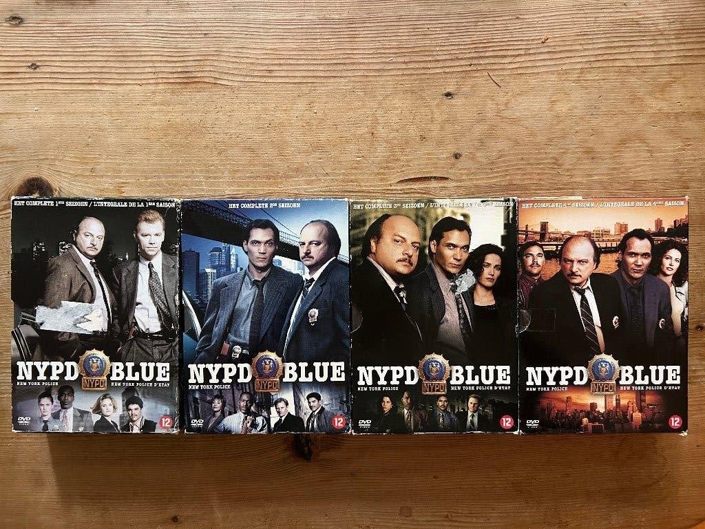 DVD NYPD Blue ; seizoen 1, 2, 3 en 4, Engels, Misdaad, Nederlands, Seizoen 1