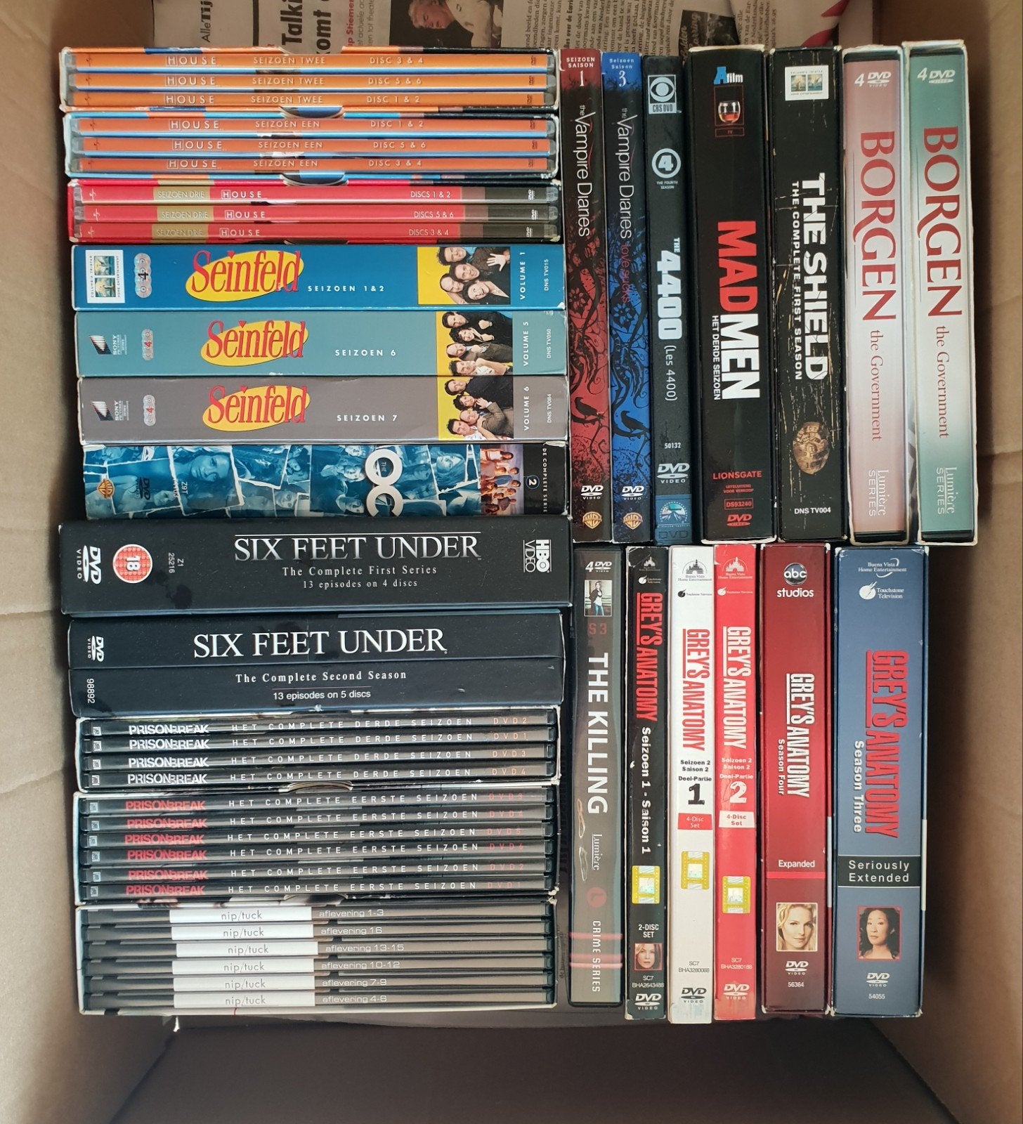 Veel goede DVD series, ook los te koop, Cd's en Dvd's, Dvd's | Tv en Series, Alle leeftijden, Ophalen of Verzenden, Zo goed als nieuw